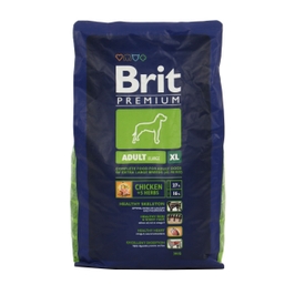 Hrana uscata pentru caini Brit Premium, adult XL, carne de pui, 3 kg