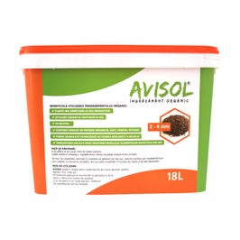 Ingrasamant organic, universal, Avisol, 2 - 4 mm, 18 L