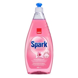 Detergent lichid pentru vase Sano Spark, parfum migdale, 500 ml