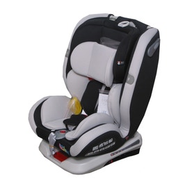 Scaun auto pentru copii, Kota Baby Pro Tehnology KB405, rotativ, negru/crem, 0-36 kg, 0-12 ani, sistem Isofix