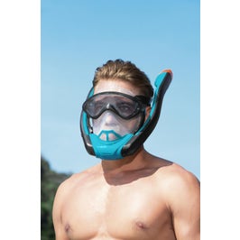 Masca de scufundare, Hydro Pro Bestway 24060, marime S/M, silicon + ABS, albastru + negru