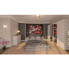Comoda dormitor Stefan DS14, cu 3 sertare, furnir diverse culori, 90 x 90 x 40 cm, 3C