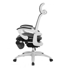 Scaun birou ergonomic HLC-2003FX-1K, rotativ, mesh, gri