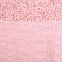 Prosop baie Spa Luxury, bumbac, roz, 50 x 90 cm