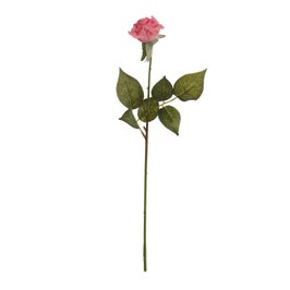 Floare artificiala YSR016, trandafir, diverse culori, 42 cm