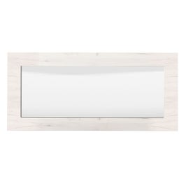 Oglinda pentru comoda dormitor Kent M, stejar alb, 137 x 66 x 2 cm, 1C
