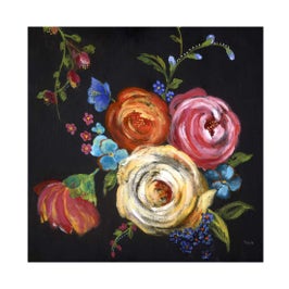 Tablou canvas Decor 04544, Flori colorate, panza + sasiu, 60 x 60 cm