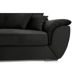 Canapea fixa 3 locuri MM608, gri antracit, 270 x 130 x 93 cm, 2C