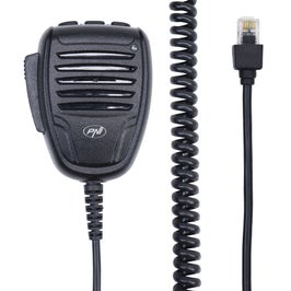 Microfon PNI VX6500 pentru statie radio auto CB PNI Escort HP 6500 / 7120, cu functie Vox, cu mufa RJ45, butoane schimbare canal, lungime cablu 60 cm, 55 x 30 x 78 mm, negru
