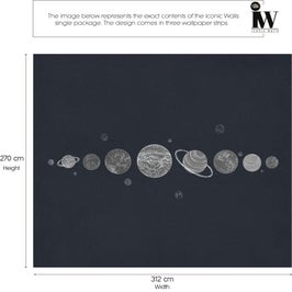 Fototapet vlies, Iconic Walls Colossal Spheres ICWLP00097, 312 x 270 cm