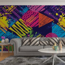 Fototapet vlies, Iconic Walls Color Run ICWLP00434, 312 x 270 cm