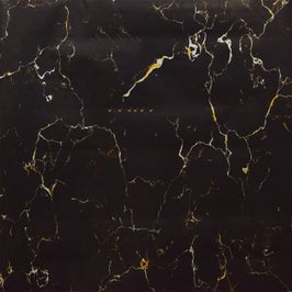 Autocolant marmura 3732, negru + galben, 0.45 x 3 m