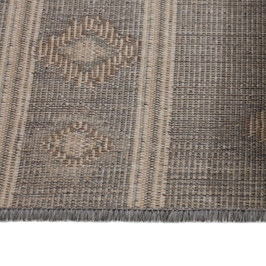 Covor living / dormitor Oriental Weavers Norway E 5960/EM1, 67 x 120 cm, polipropilena BCF, gri, dreptunghiular
