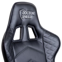 Scaun gaming Doctor Shield SV Racer, rotativ, imitatie piele, negru + galben, 1C