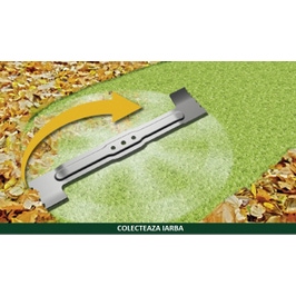 Cutit rezerva pentru masina de tuns iarba, Bosch Rotak 43 F016800274/F016800368, 43 cm