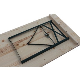 Set berarie, masa dreptunghiulara, cu 2 banci, clasa A, 180 x 70 cm