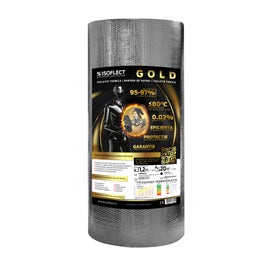 Folie termoizolanta Isoflect Gold, 5 straturi, 1.2 x 16.6 m, 20 mp