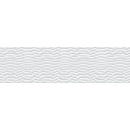 Panou decorativ bucatarie Splashback, compozit, luminescent, SPB 067, white wave, 2000 x 750 x 3 mm