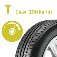 T (max. 190 km/h)