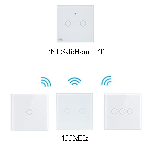 intrerupator inteligent,telecomanda,cap-scara,PNI,Tuya,Alexa,Google Assistant